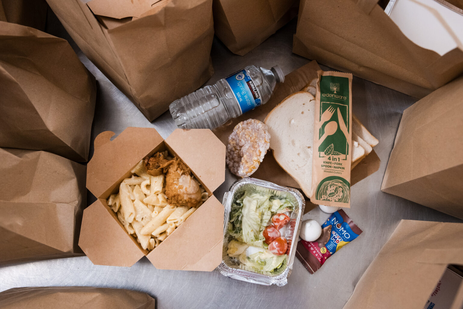 Christian Kitchen typical 3 course meal